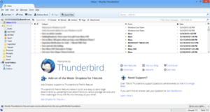 gestione email con Mozilla Thunderbird