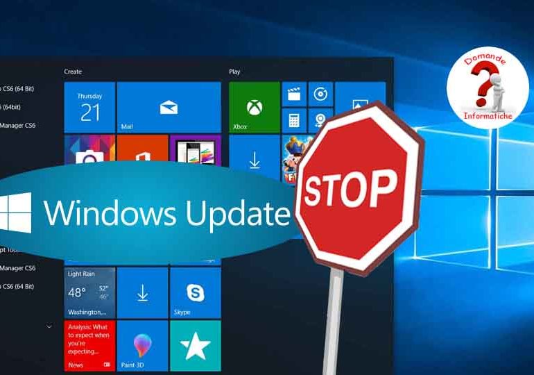 Come disabilitare Windows Update